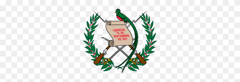 260x230 Vexilla Mundi - Флаг Гватемалы Png