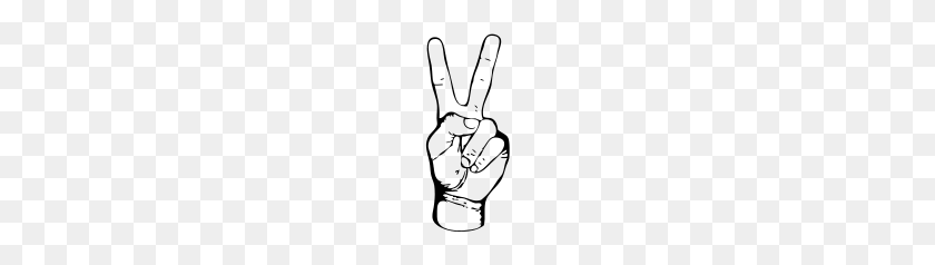 178x178 Vharder On Scratch - Peace Sign Hand PNG