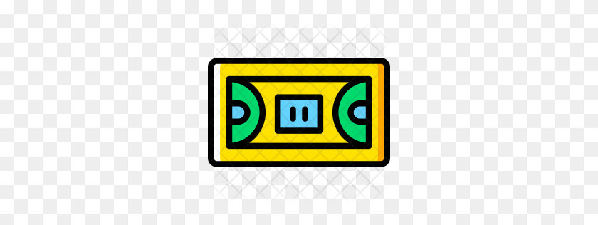 256x256 Vhs Icon - Vhs Tape PNG