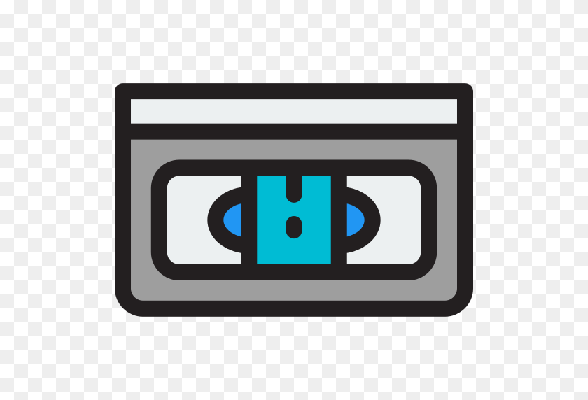 512x512 Vhs Png Icon - Vhs Tape Clipart