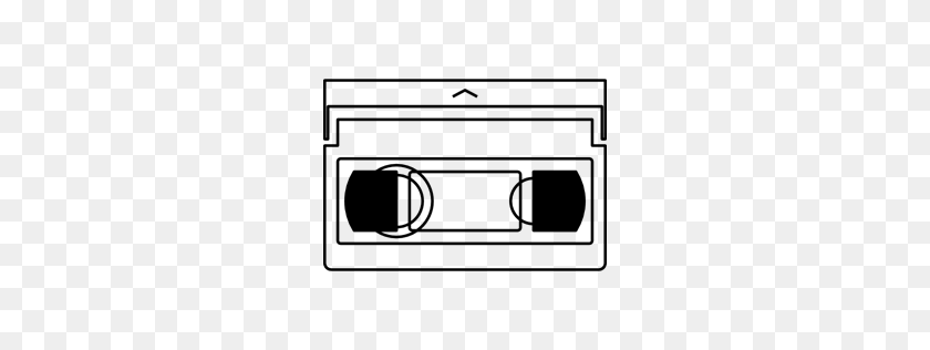 256x256 Vhs, Recording, Tape, Technology Icon - Vhs Tape Clipart