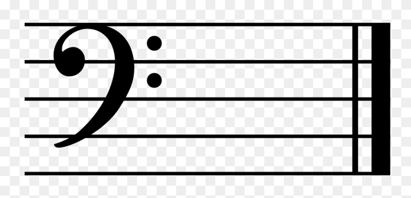1100x487 Vi First Five Notes - Bass Clef PNG