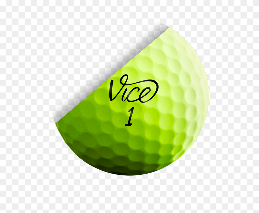 650x631 Vice Pro Soft Lime Vice Golf - Golf Ball PNG