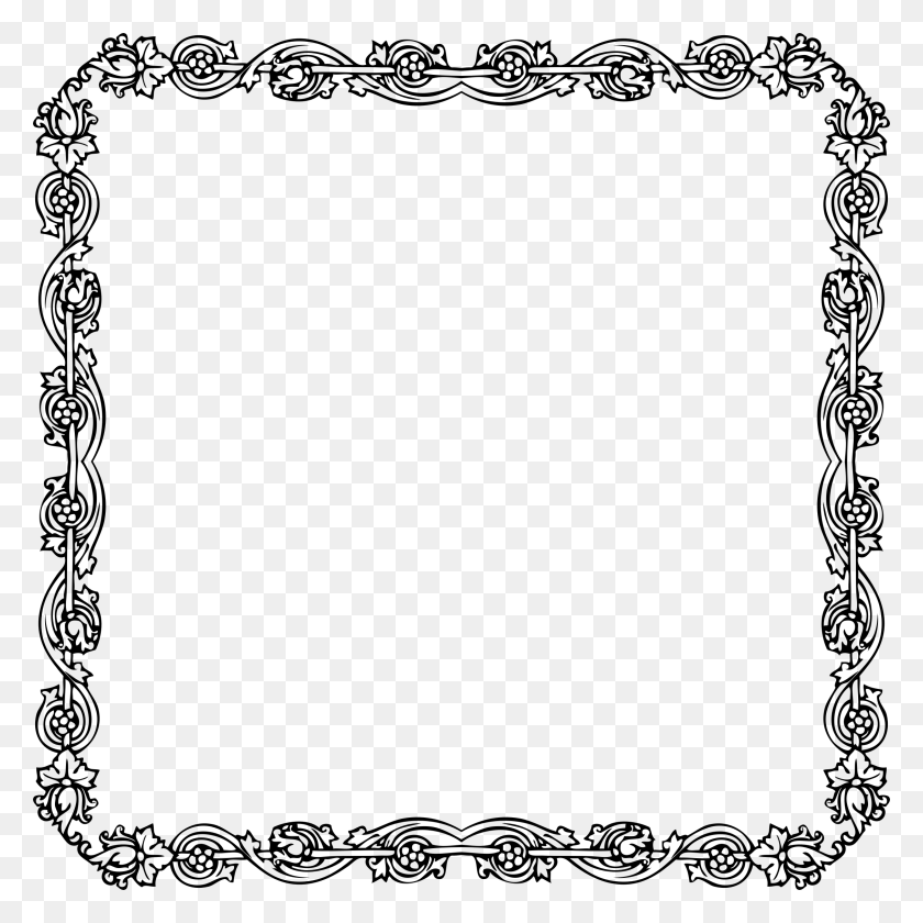 2258x2258 Victorian Borders And Frames Png - Victorian Border PNG