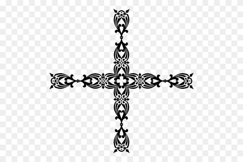 500x500 Victorian Cross - Rugged Cross Clipart
