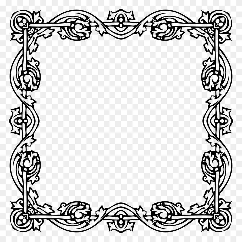 2320x2320 Victorian Frames And Borders - Victorian Frame PNG