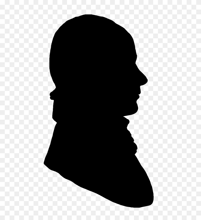 591x859 Victorian Silhouette Clipart - Head Silhouette PNG