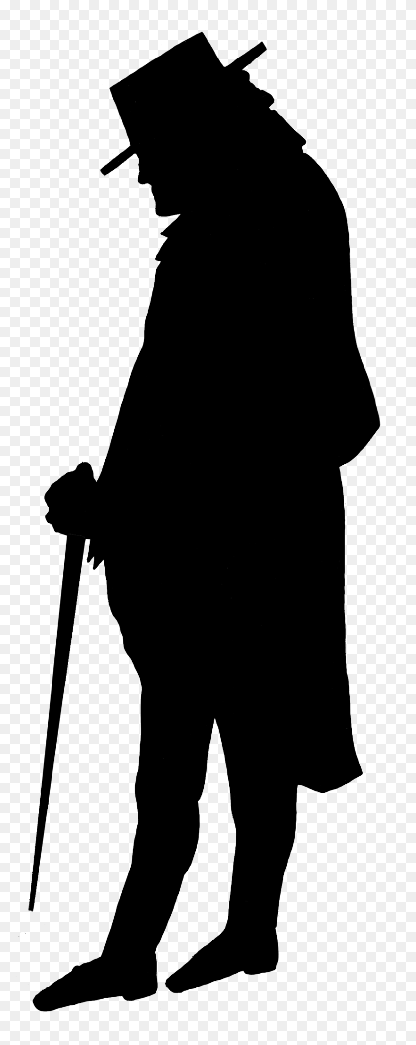 827x2172 Victorian Style Clipart People - Old Person Clipart