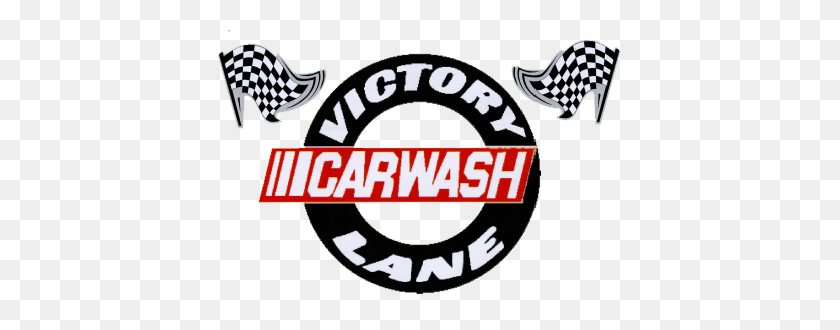 411x270 Victory Lane Car Wash - Car Wash Logo PNG