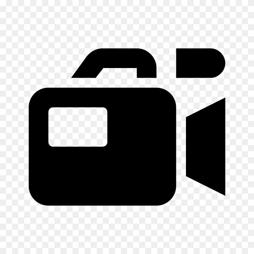 1600x1600 Video Cameras Professional Video Camera Introduzione Alle Tecniche - Camcorder Clipart