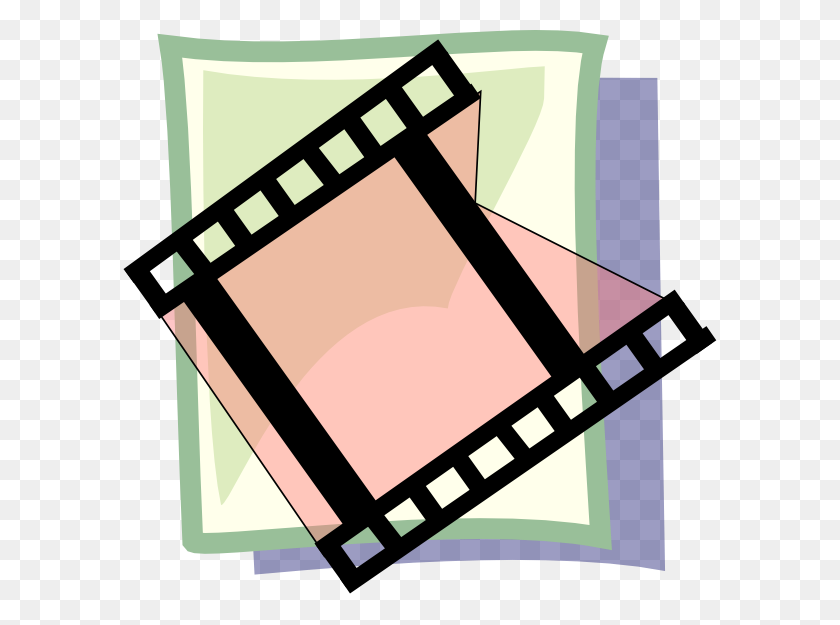 600x565 Video Clip Art - Video Clipart