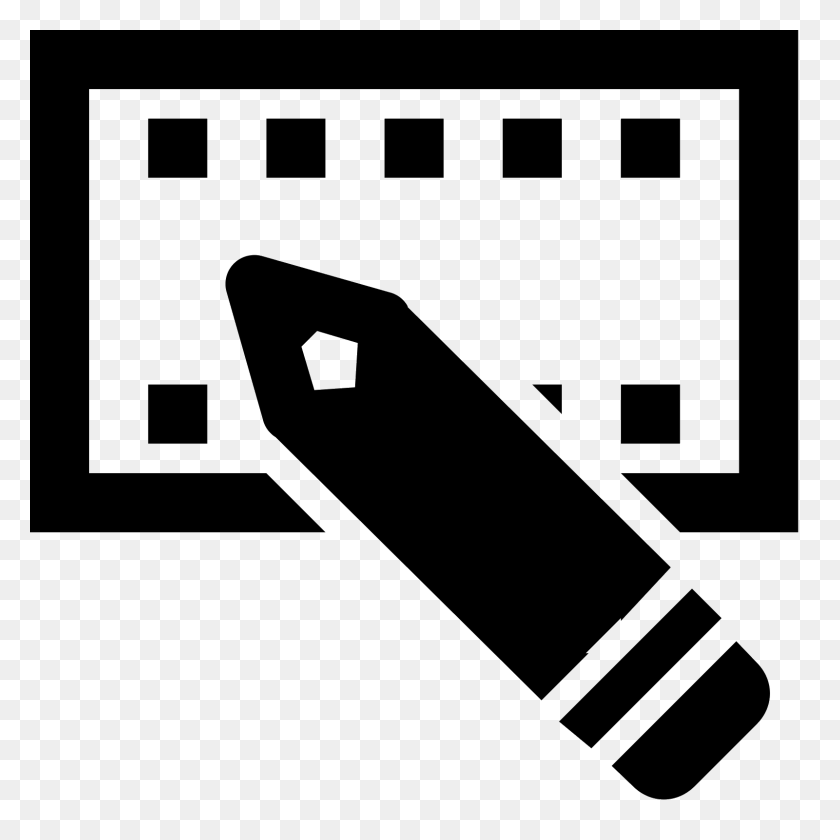1600x1600 Video Editing Icon - PNG Video Com