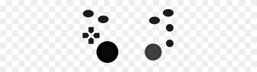 299x177 Video Game Controller Clip Art Black And White - Video Game Controller Clipart