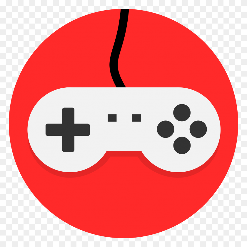 2000x2000 Video Game Controller Icon D Edit - Playing Video Games Clipart
