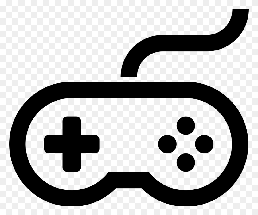 1249x1024 Video Game Controller Icon Designed - Quidditch Clipart