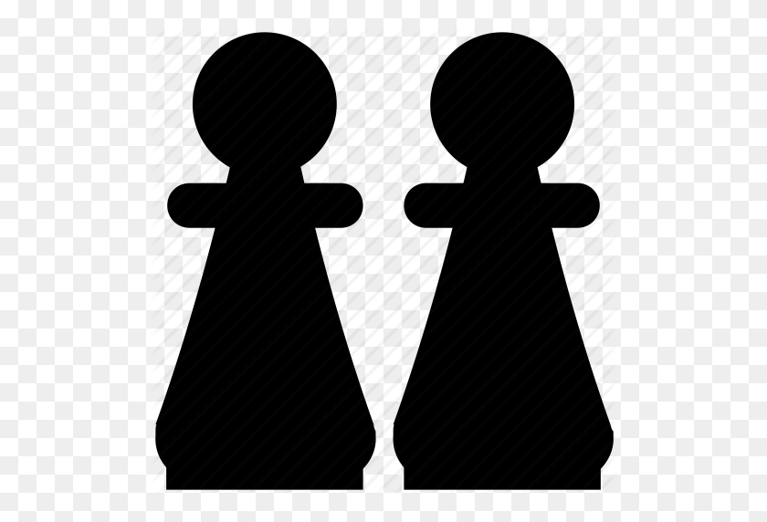 512x512 Video Game Solid - Chess Pieces PNG