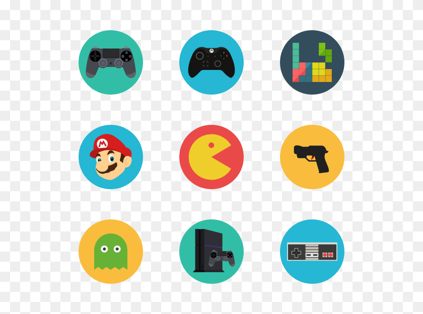 Video Games Icon Packs - Video Game PNG - FlyClipart