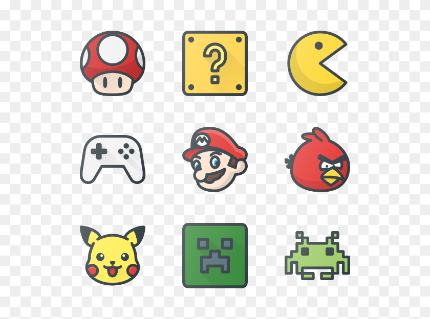 600x564 Video Games Icon Packs - Video Games PNG