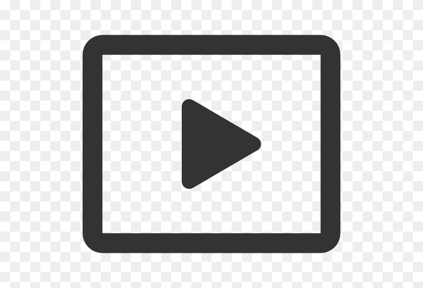 512x512 Icono De Video Png Clipart - Icono De Video Png