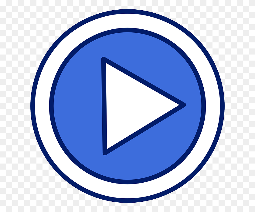 640x640 Video Play Button - Play Video PNG