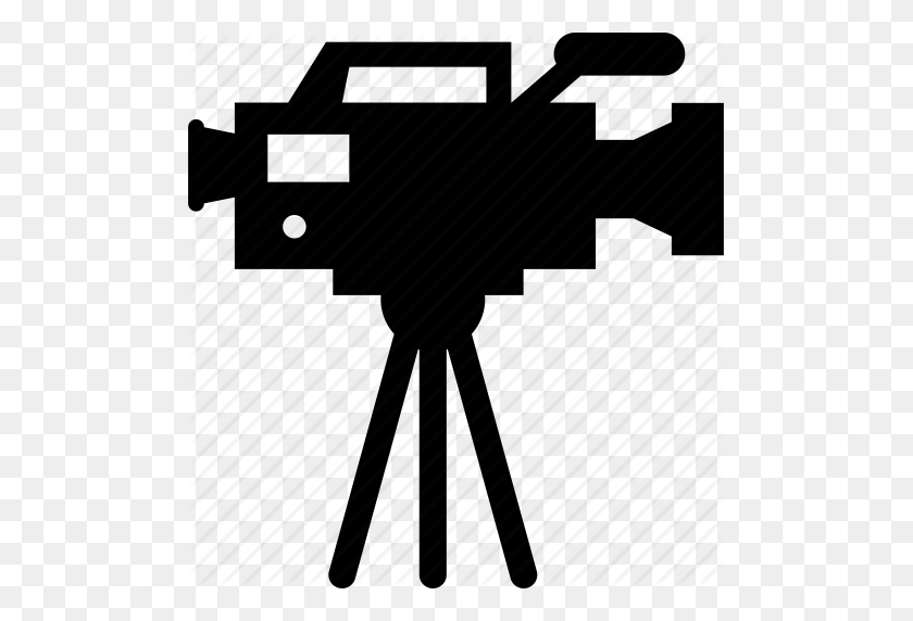 493x512 Video Recorder Clipart Tv Camera - Video Camera Clip Art