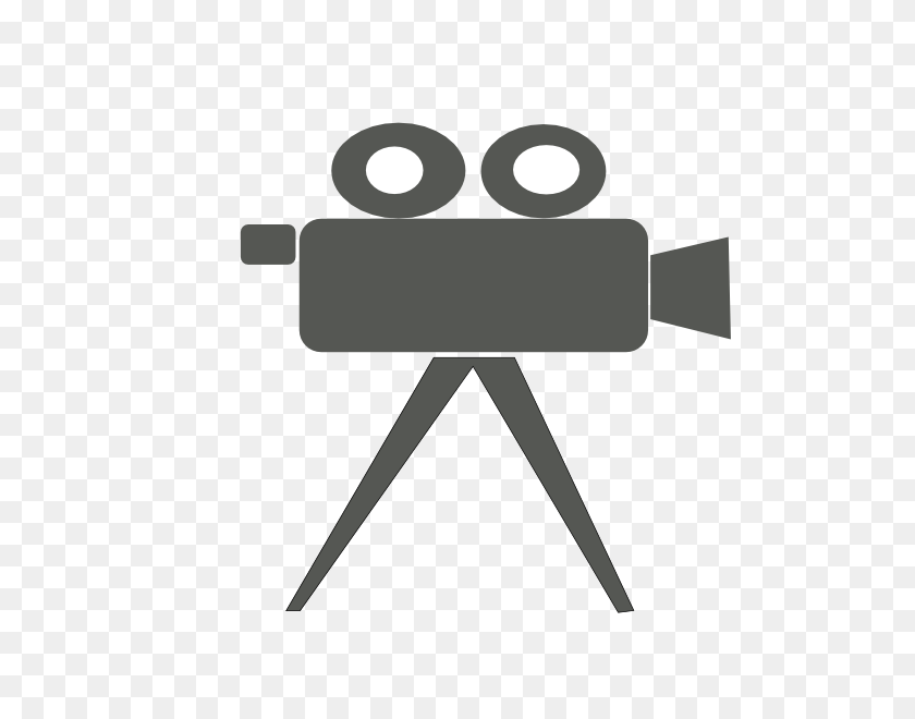 600x600 Video Surveillance Camera Clipart - Movie Popcorn Clipart