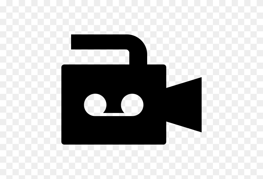 512x512 Videocamera, Video, Camera Icon With Png And Vector Format - Video Camera Icon PNG