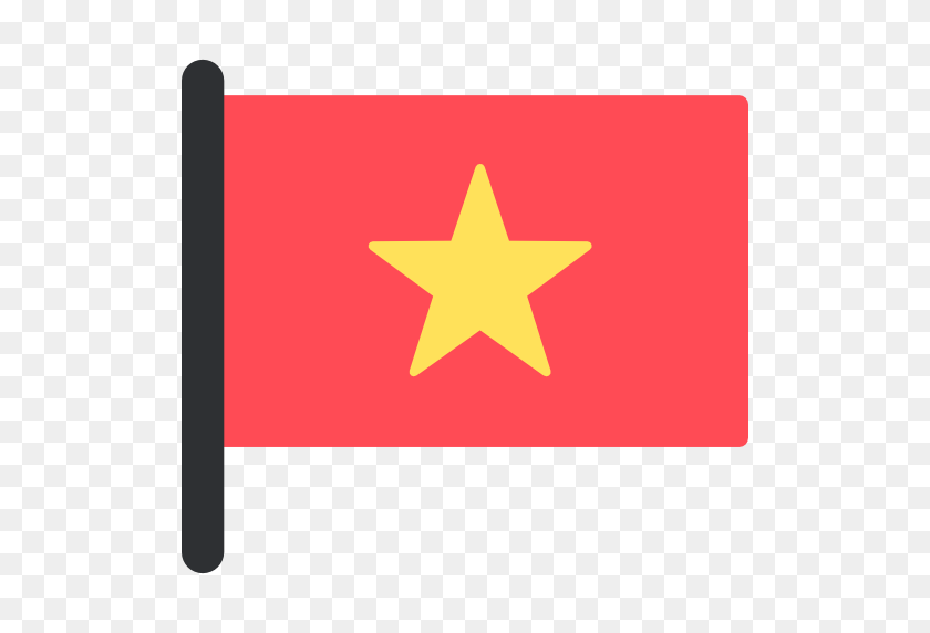 512x512 Vietnam - Bandera De Vietnam Png