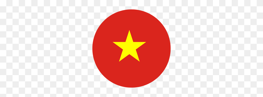 250x250 Vietnam Flag Clipart - Clip Art Download