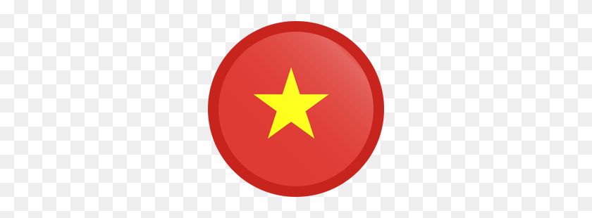 250x250 Значок Флаг Вьетнама - Флаг Вьетнама Png