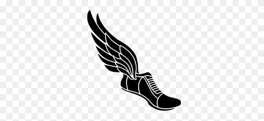 334x325 Views On Track Track, Cricut And Wings - Track And Field Clipart