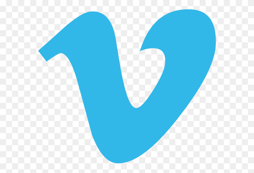 588x512 Vimeo V Logo Transparent Png - Vimeo Logo PNG