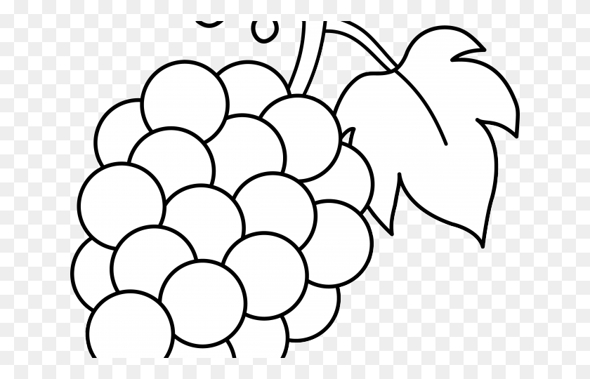 640x480 Vineyard Clipart Grape Cluster - Grape Cluster Clipart