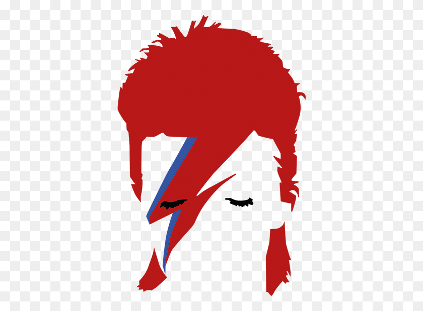 374x559 Vinilo David Bowie Ziggy - David Bowie Clipart