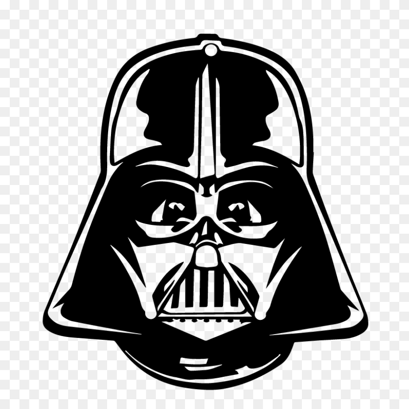 800x800 Vinilo Star Wars Casco Dark Vader Diy Paper Crafts, Star And Diy - Darth Vader Mask Clipart