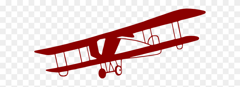 600x245 Vintage Airplane Clipart - Airplane Images Clip Art