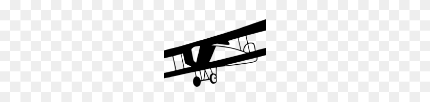 200x140 Винтаж Самолет Клипарт Старинные Картинки Черный И Белый - Самолет Клипарт Png