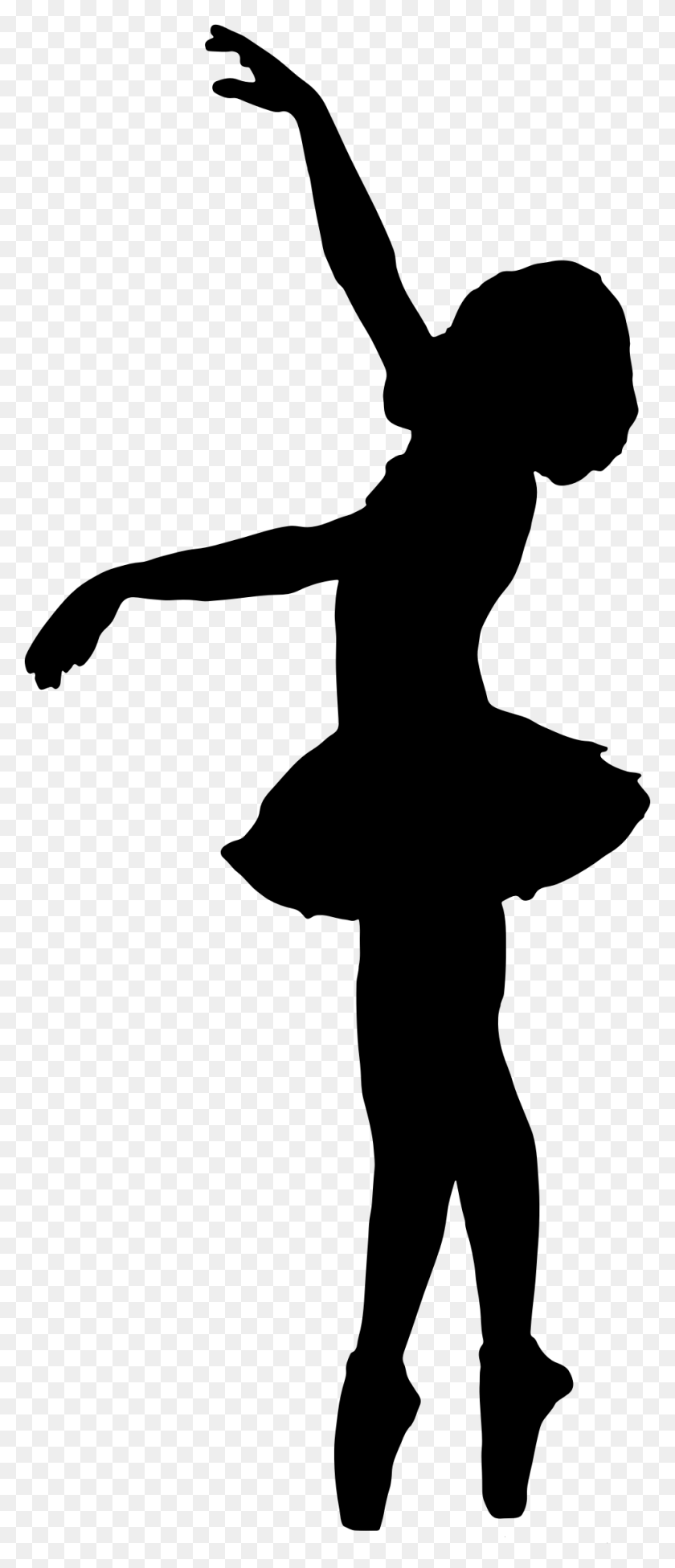 956x2318 Vintage Ballerina Silhouette Icons Png - Ballerina Silhouette PNG