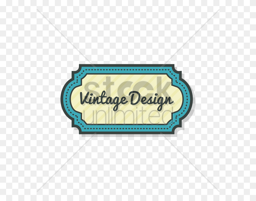 600x600 Vintage Banner Imagen Vectorial - Vintage Banner Png