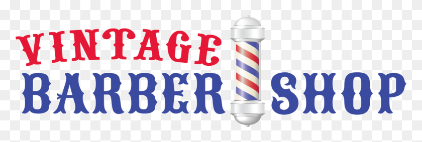 1024x293 Vintage Barber Shop Logo - Barber Shop Logo PNG