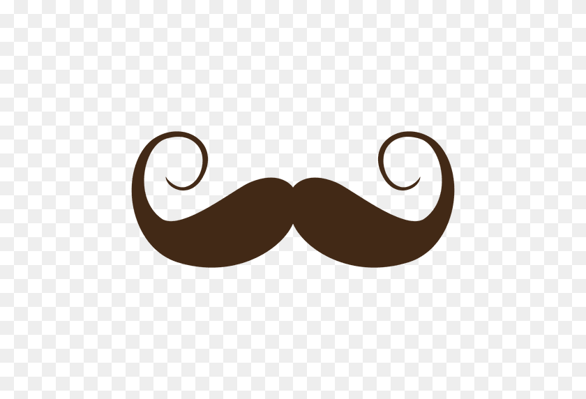 512x512 Vintage Brown St Patrick Mustache - Mustache PNG