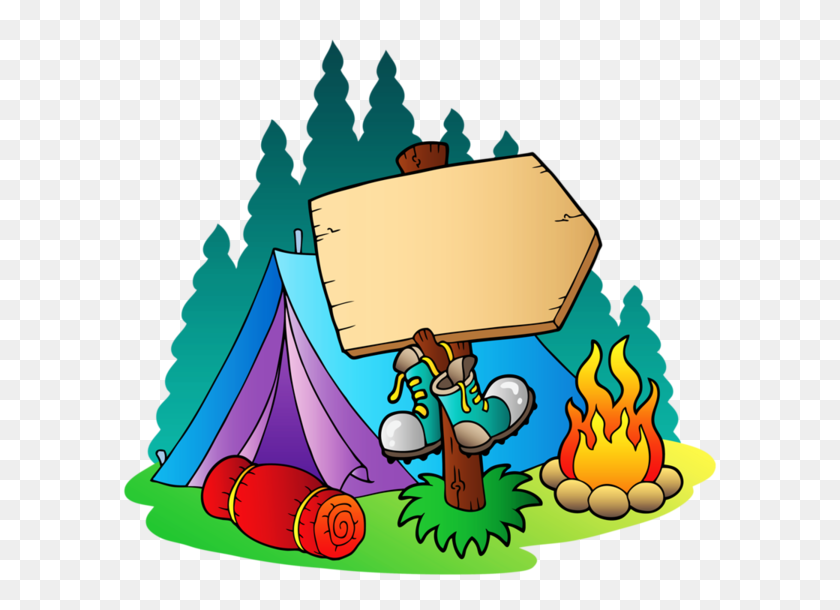 600x550 Vintage Camping Camping, Camping Theme - Yellowstone Clipart