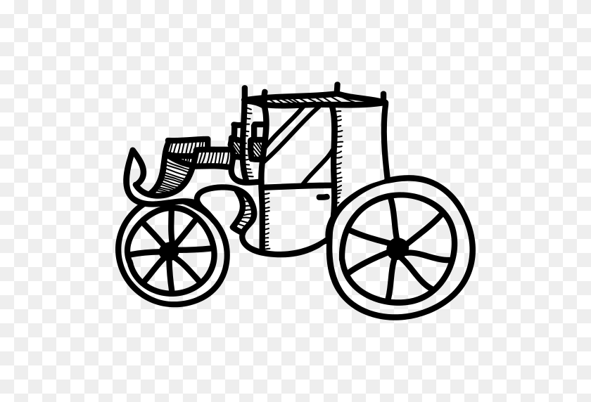 512x512 Vintage Carriage Png Icon - Carriage PNG