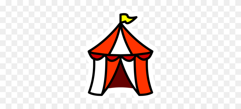 260x319 Vintage Circus Tent Clipart - Puppet Show Clipart