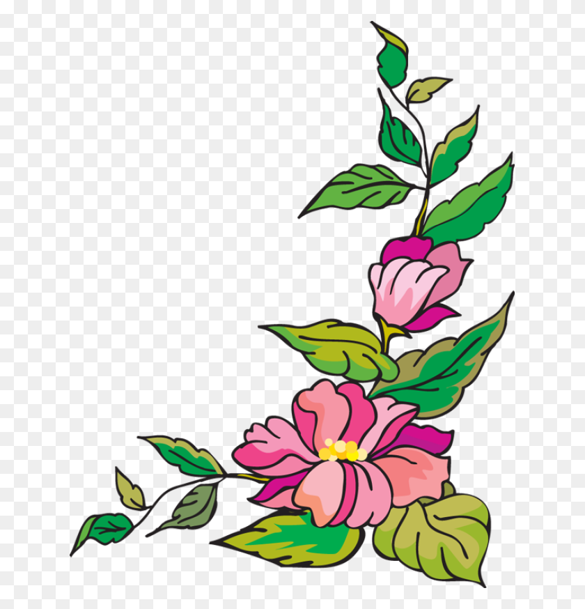 639x814 Винтажный Цветочный Букет Клипарт - Винтажный Цветочный Клипарт