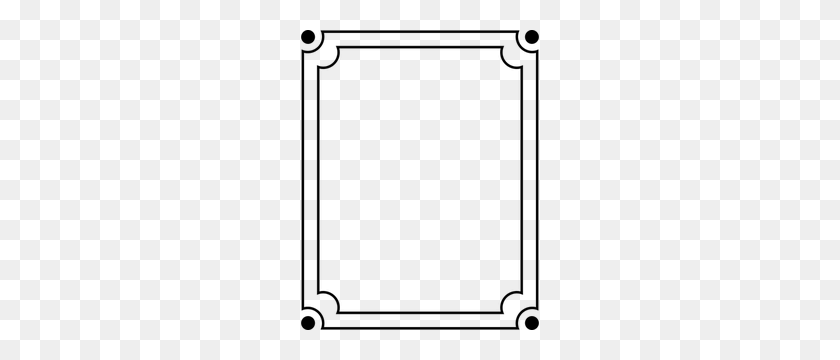 238x300 Vintage Frame Clipart Free Download - Victorian Frame Clipart