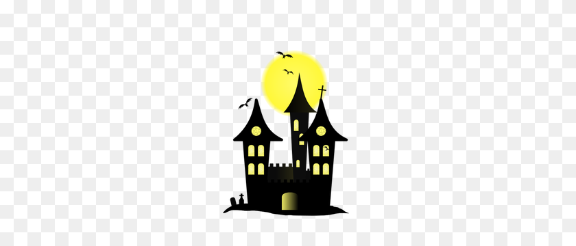211x300 Vintage Halloween Clip Art Images - Yellow House Clipart