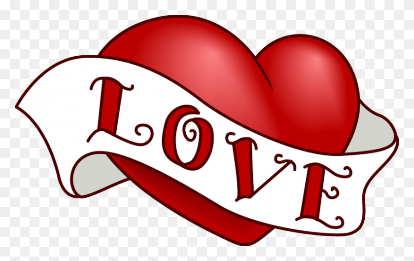 825x497 Винтажное Сердце Клип Арт Дизайн Для Цитат Ко Дню Святого Валентина - We Love You Клипарт