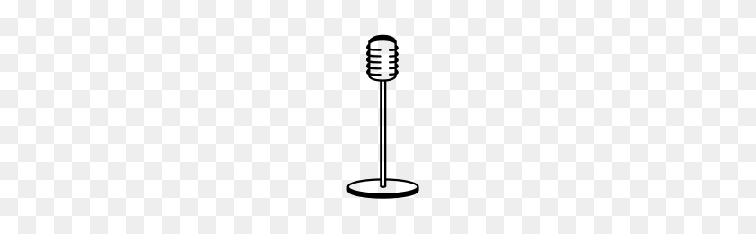 200x200 Vintage Microphone Icons Noun Project - Vintage Microphone PNG
