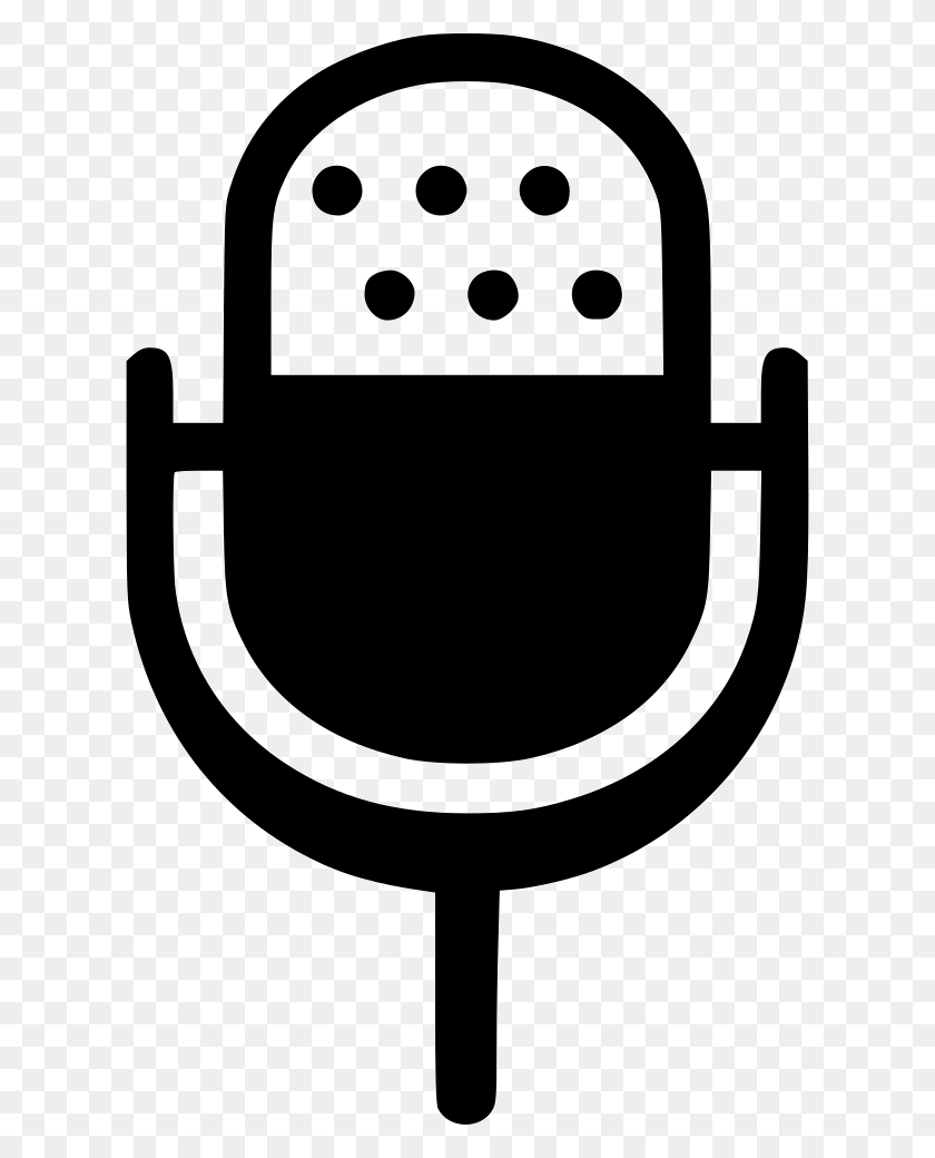 614x980 Vintage Microphone Png Icon Free Download - Vintage Microphone PNG